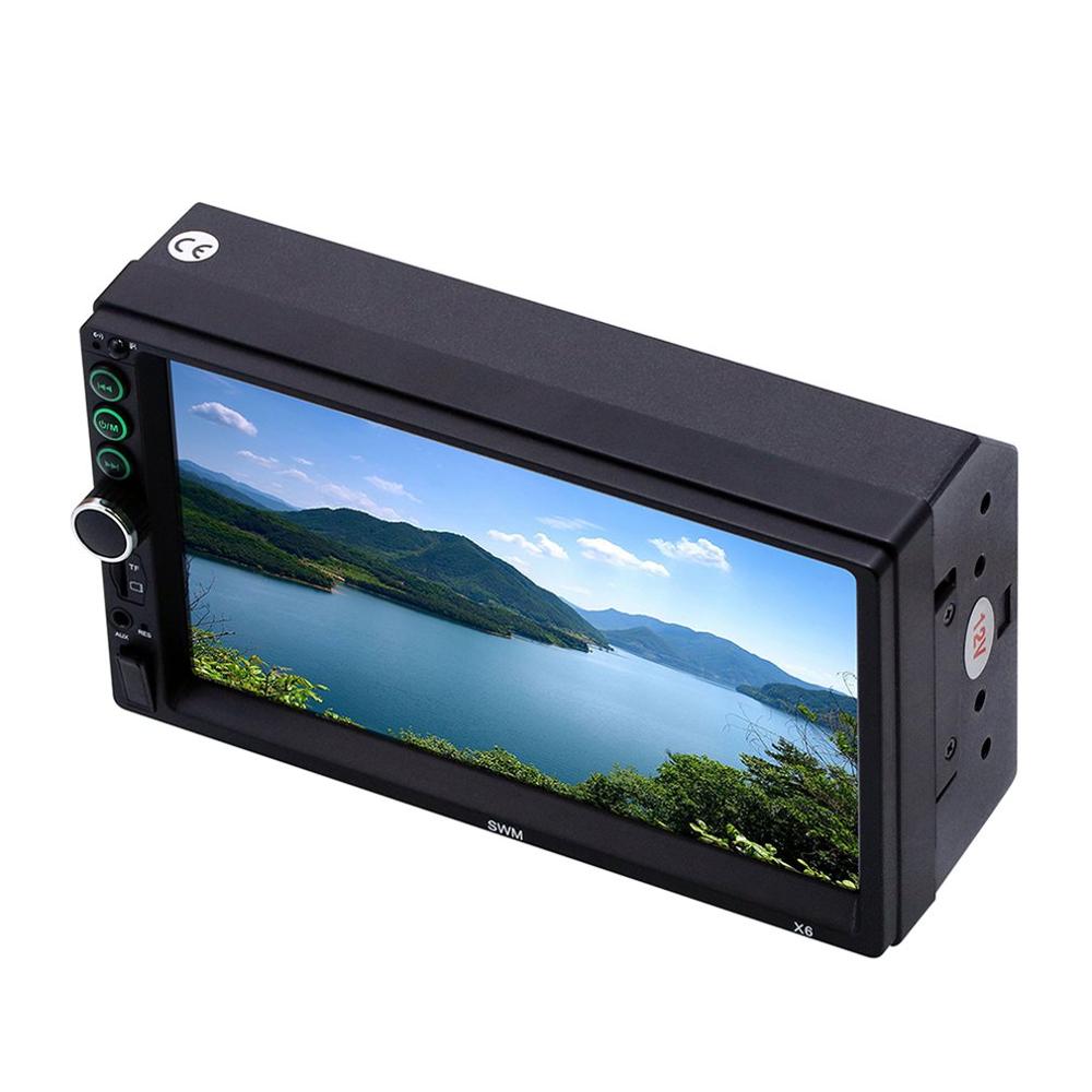 Radio autoradio 2 Din 7 "MP5 lecteur | Multimédia 2din, lien Audio miroir, commande de direction, autoradio