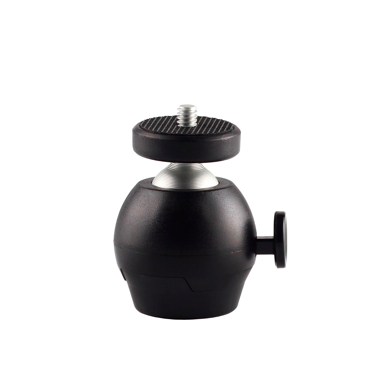 Mini Ball Head Camera Tripod Mount CNC Technology Tripod Head with Universal 1/4-inch Interface for DSLR SLR Tripod Mounting