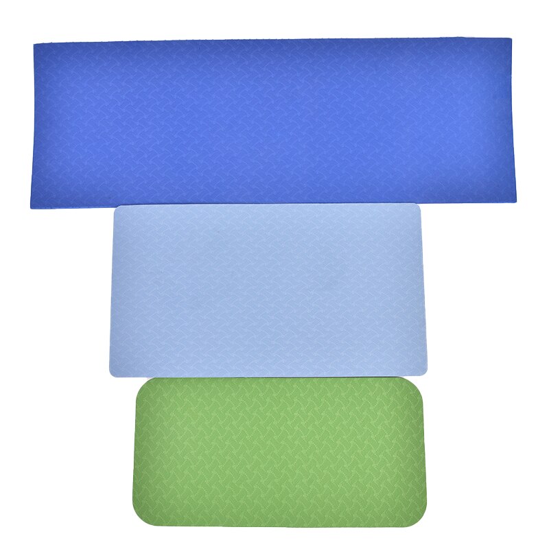 6mm tykke sklisikker yoga kneputer albue sport matte gym myk pilates matte trening sammenleggbar pute