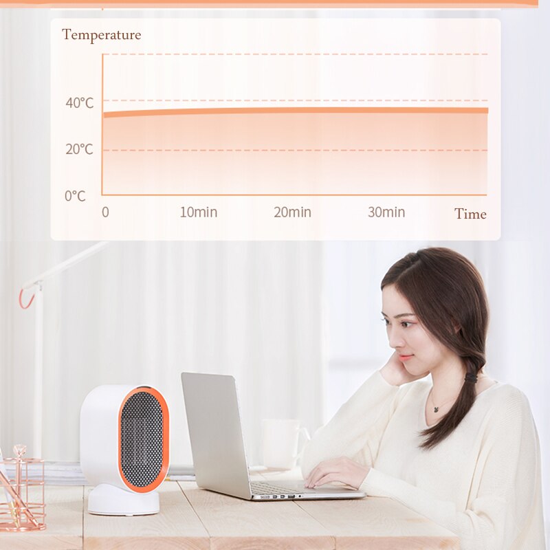 Cold warm dual-purpose air heater electric heater home small tabletop energy-saving heating electromechanical heater