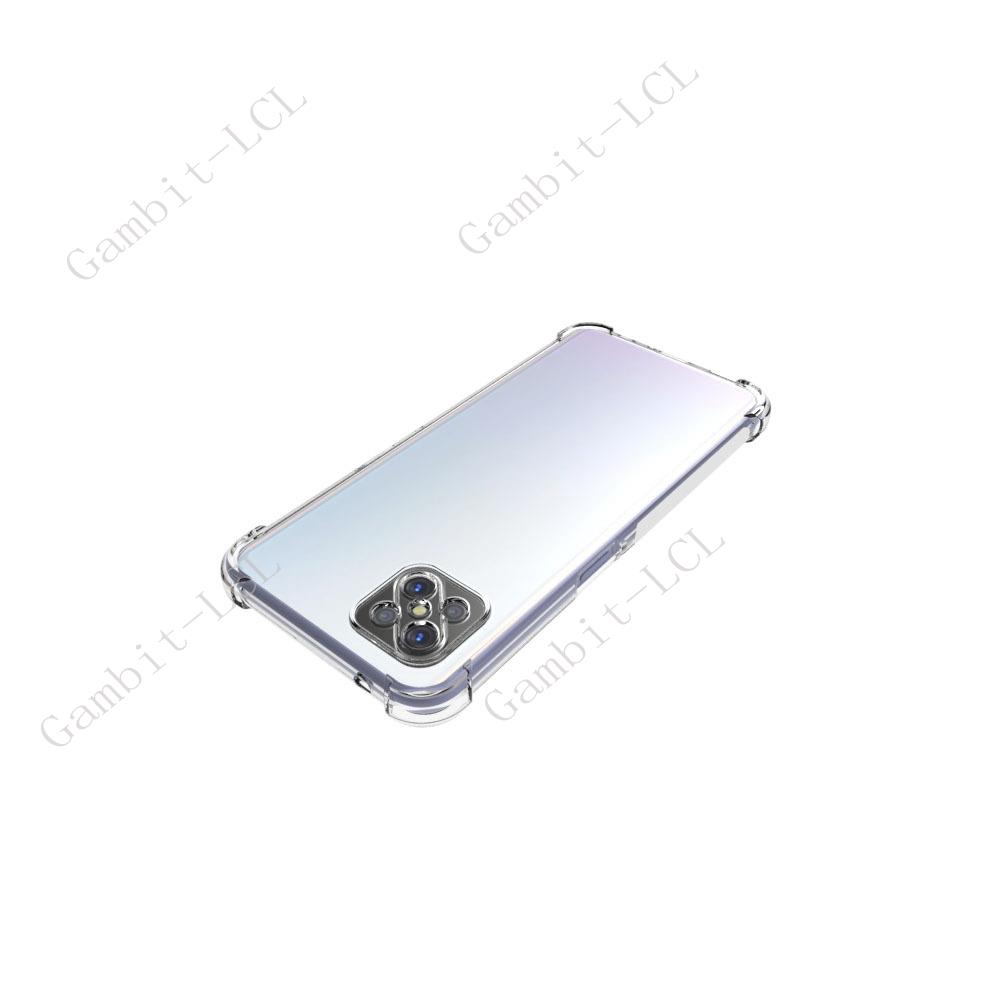 Faldsikkert cover til oppo reno 4 z 5g 6.57 " blødt silikone tpu originalt stødsikkert bagcover til reno 4z reno 4 4z cph 2065