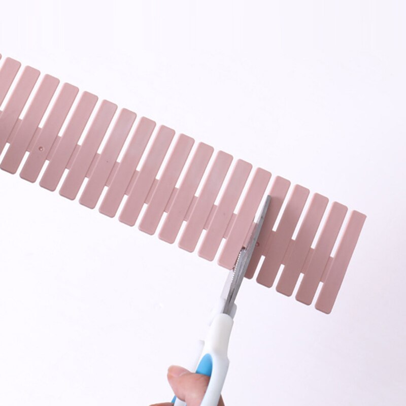 4PCS adjustable plastic drawer partition DIY storage rack household free combination partition board space saving partition tool