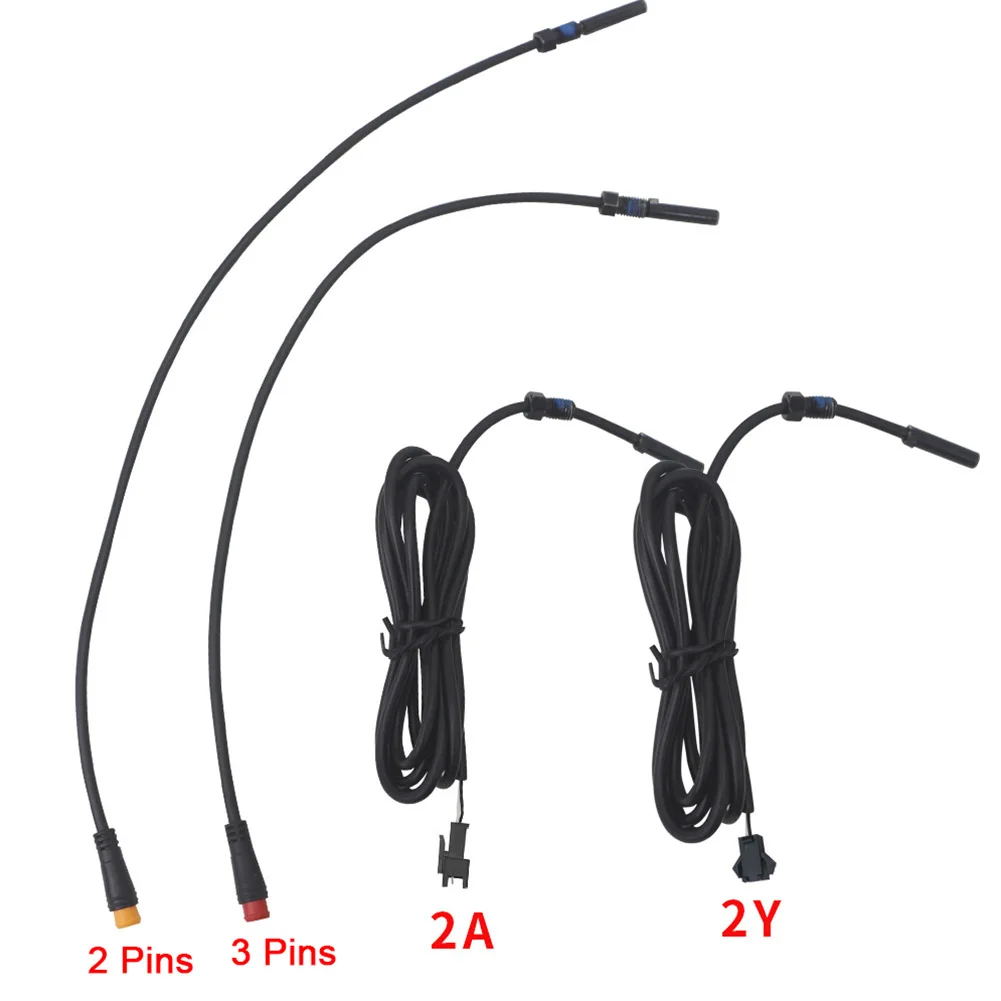 Sensor de freno magnético para bicicleta eléctrica, sistema de freno de potencia de corte, 2 enchufe de 3 pines, línea de Sensor de potencia, piezas de bicicleta eléctrica