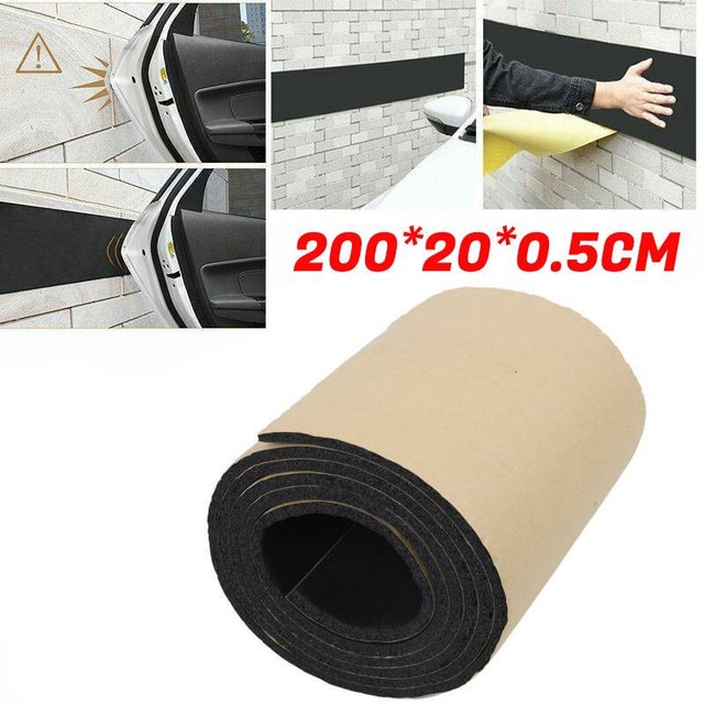 Car Firewall Heat Sound Deadener Insulation Mat Noise Sound Insulation Cotton Acoustic Dampening Foam Proofing Pad 50*200CM: 200X20X0.5cm