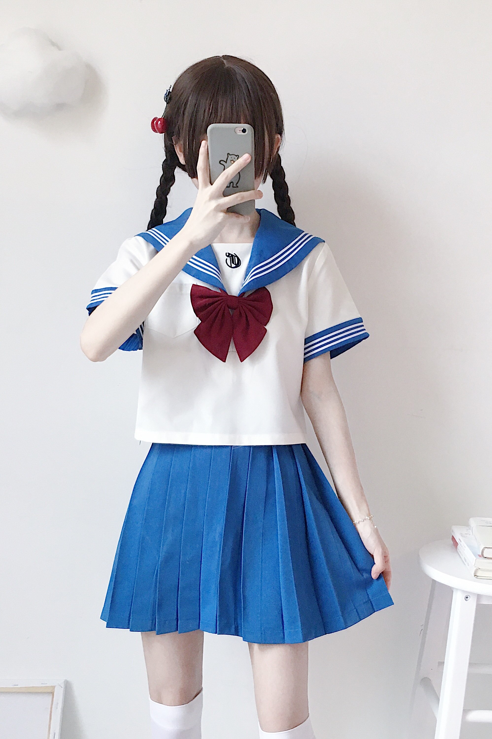 Uniformes escolares japoneses nuevos , tops + corbata + falda Estilo marinero para estudiantes, ropa para chicas de talla grande, ropa de animadora Lala