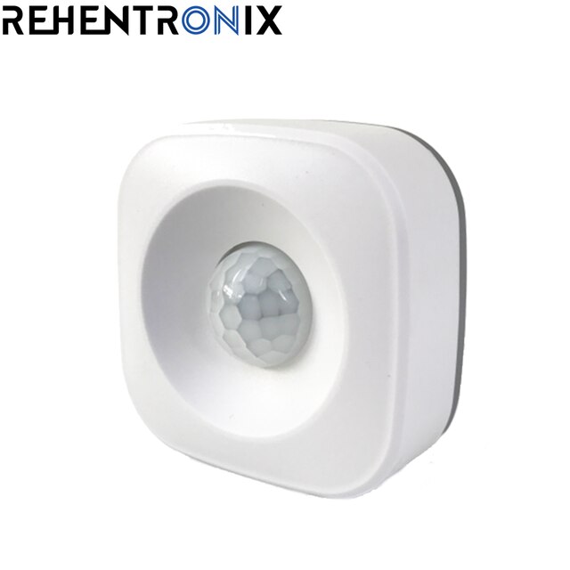 Tuya PIR Sensor Motion Detector Smart Life APP Scenario Set Movement WIFI Sensor Wireless Home Security System Works With Alexa: 1PC