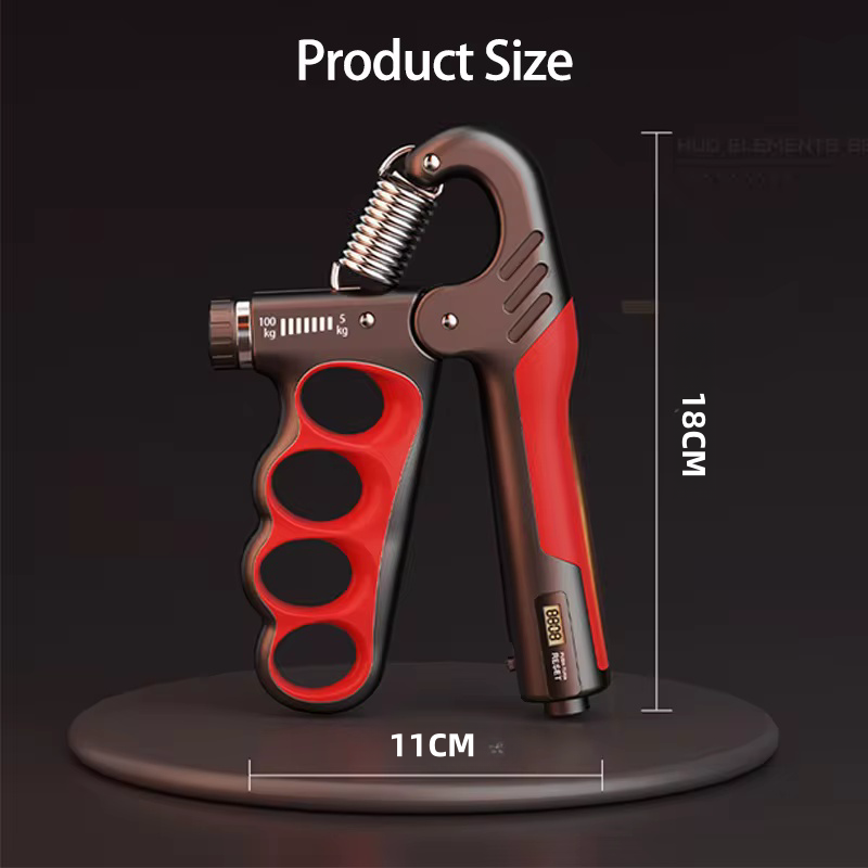 Grip Strengthener Gym Training Hand Exerciser Einstellbar 5-100 KG Fitness Unisex Finger Rehabilitation Training Hand Grip pesas