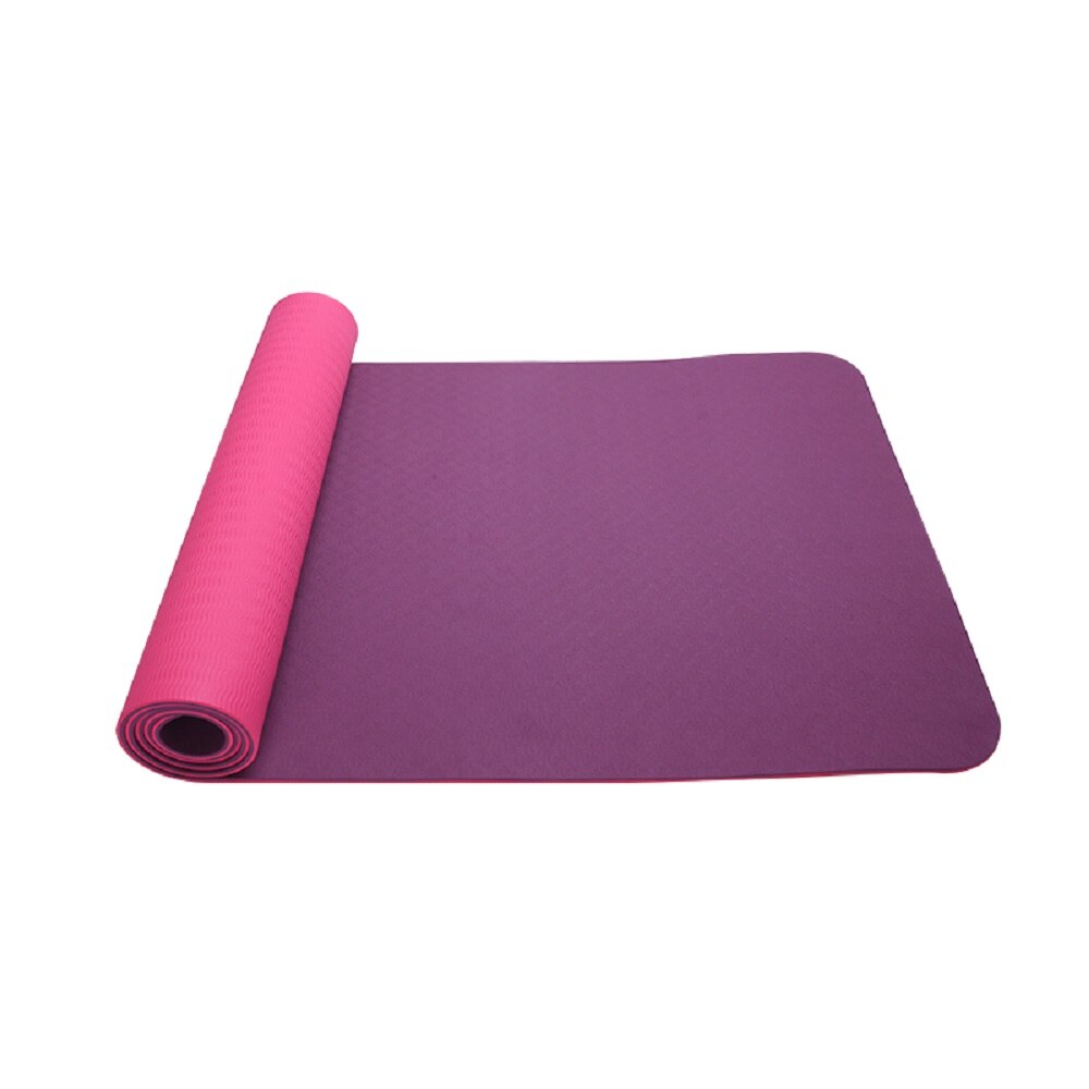 Yoga Mat - 183x61cm - 8mm Thick - TPE Material - Non-Slip - Odorless - For Beginners