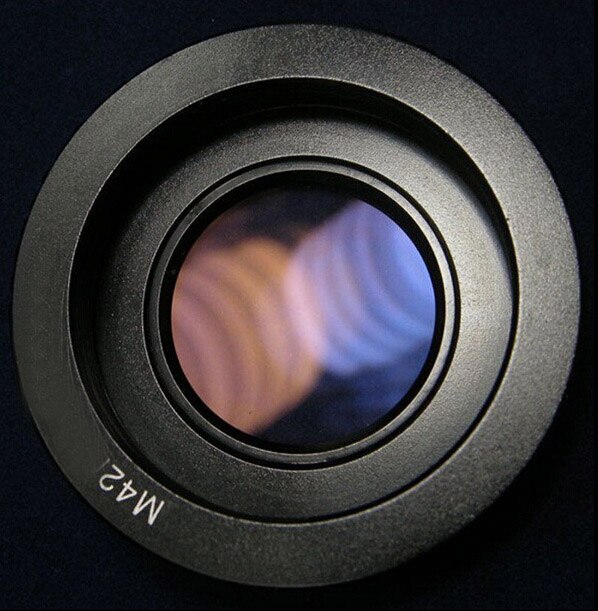 Anillo adaptador de lente M42 para lente Nikon, adaptador de montaje con cristal de enfoque infinito para cámara Nikon DSLR D80 D90 D700 D5000, 10 Uds.