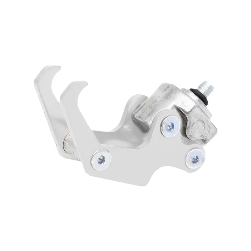 Colgador de garra de águila para casco de motocicleta, gancho duradero de 6mm con tornillo de aluminio, guante para casco de motocicleta, soporte para transporte de equipaje, 1 Uds.: Transparente