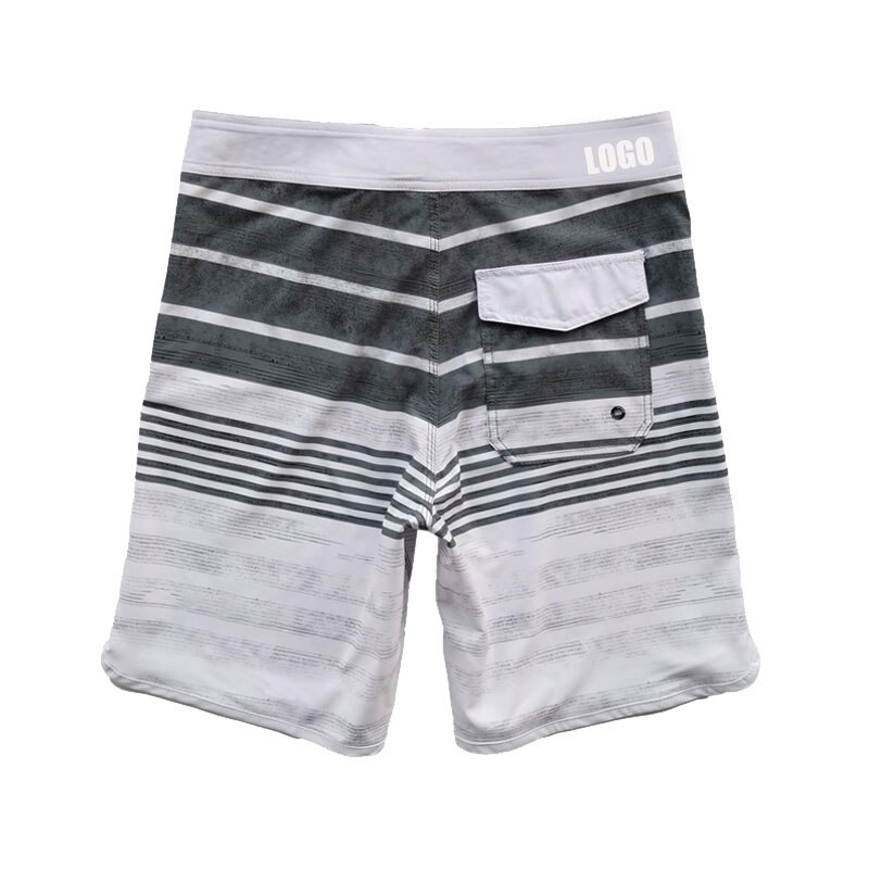 Phantom boardshorts fitness fitness boxershorts för män snabbtorkande surfing randig vattentät spandex
