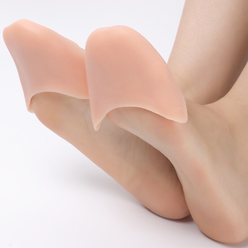 2 uds. Protector de Gel para dedos de los pies suave Ballet zapatos de baile Pointe almohadillas cuidado de los pies para mayor comodidad