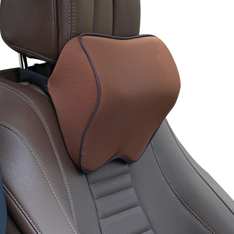 Bilstol nackstödskudde auto memory foam bil nackkudde säte huvudstöd svankstöd för kontorsstol kudde för bil auto