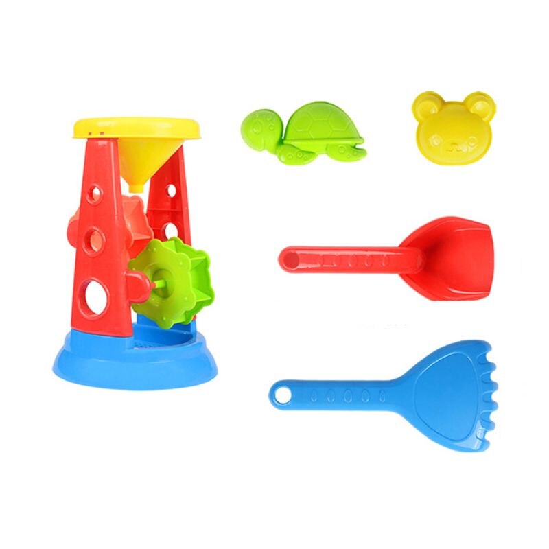 Beach Toys for Kids 4-9pcs Baby Beach Game Toy Children Sandbox Set Kit Toys 634F: F