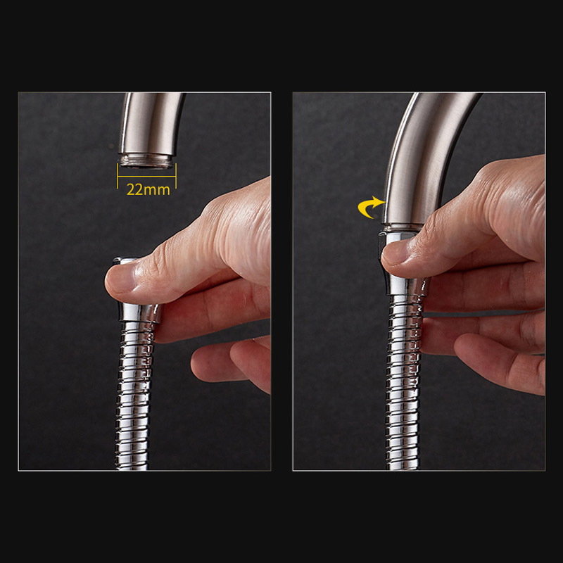 Adjustable Kitchen Faucet Extension Tube Bathroom Extension Water Tap Water Filter Foam Kitchen Faucet Accessories