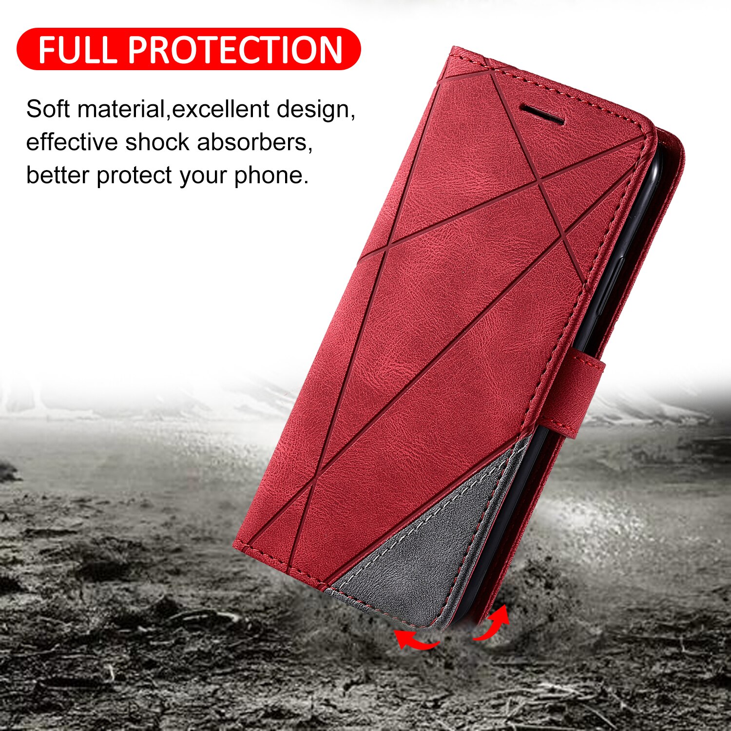 Lederen Case Op Voor Samsung Galaxy A03s Case Etui Na Voor Samsung A03 S Een 03 S S A037F SM-A037F flip Cover Phone Wallet Case Coque