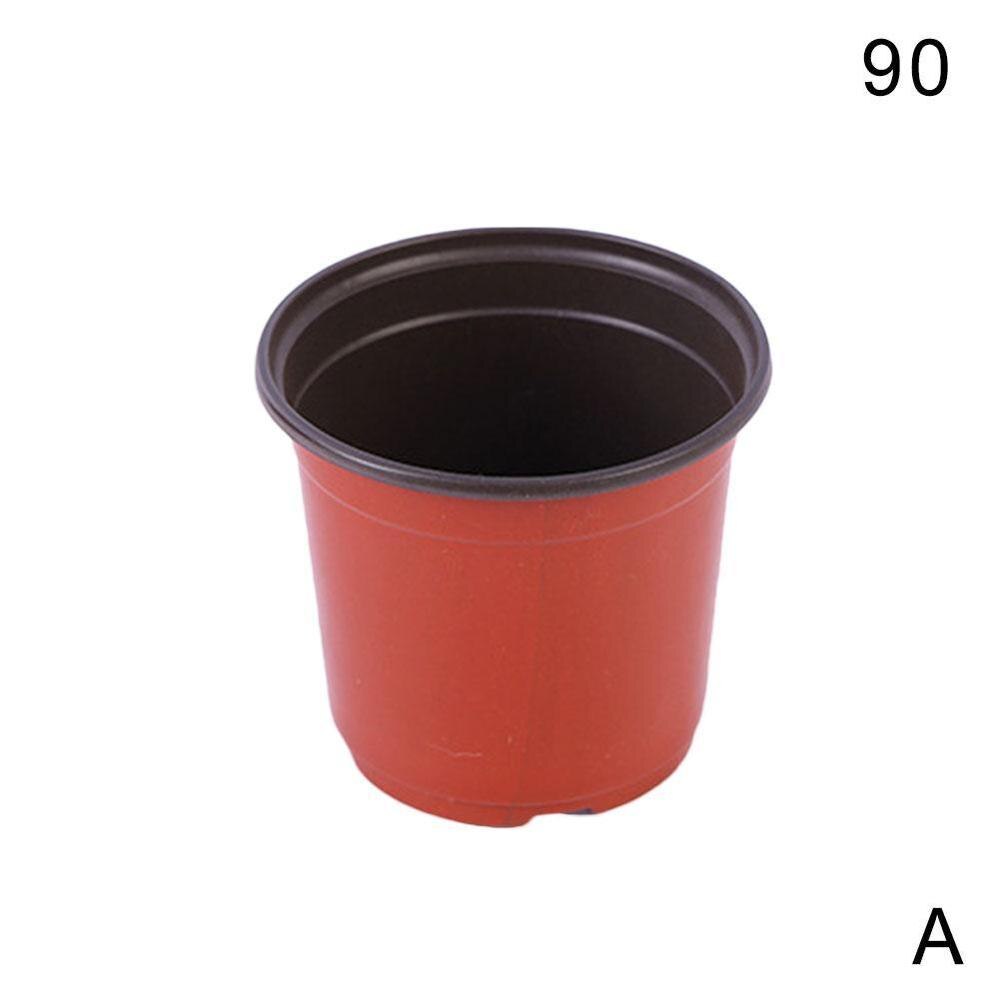 Boîte de culture en plastique, 10 pièces, plateau de semis résistant aux chutes pour la maison, jardin, Pot de plante, pépinière, repiquage, Pots de semis de fleurs: 9x8cm