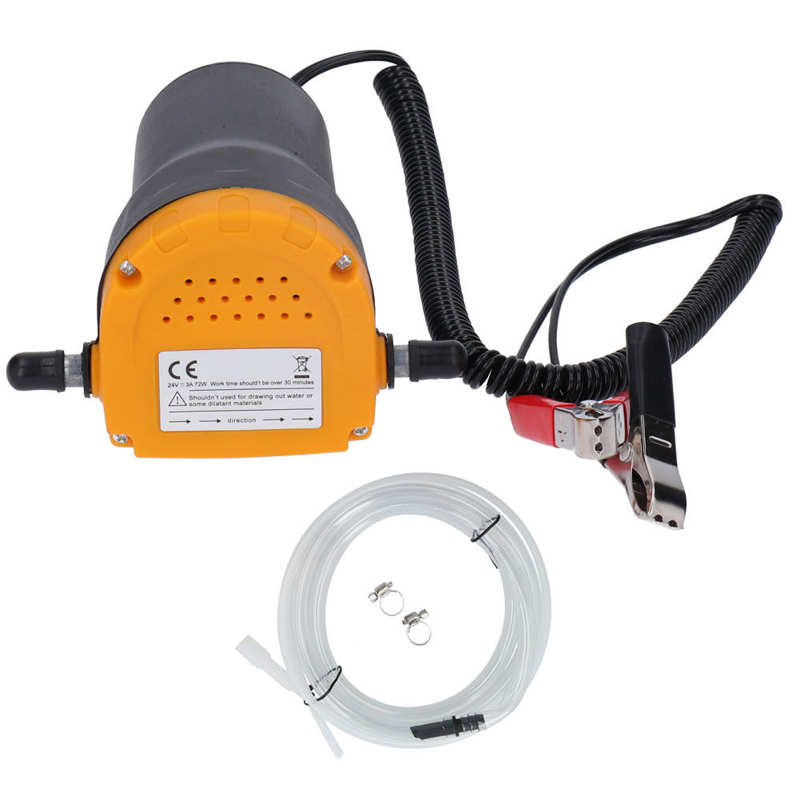 Car Engine Oil Pump Electric Self-Priming Oil Pump Fuel Transfer High Power Suction Pump 12V