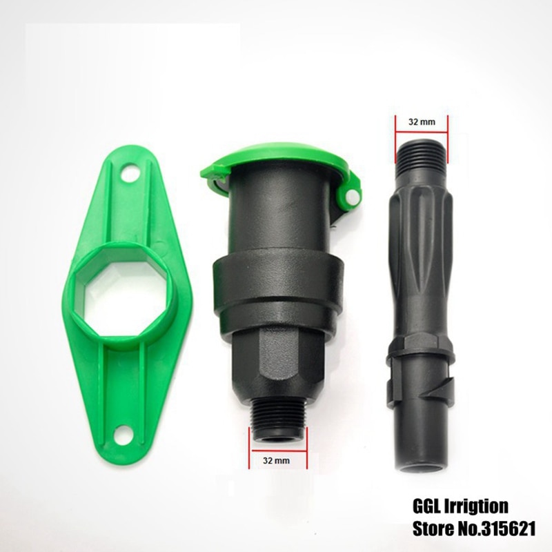 H 1" (DN25) External Thread Hydrant Irrigation Fast Connection Quick Couping Adaptor Rapid Water Taking Intake Valve