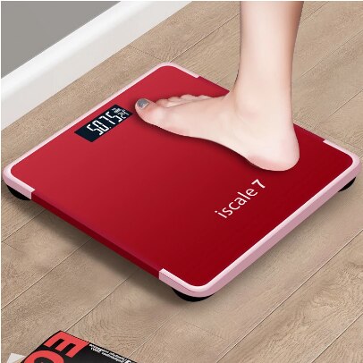 Electronic Weight Scales LED Digital Display Smart Body Fat Scale Floor Body Weighing Balance Household Bathroom Scale 180KG