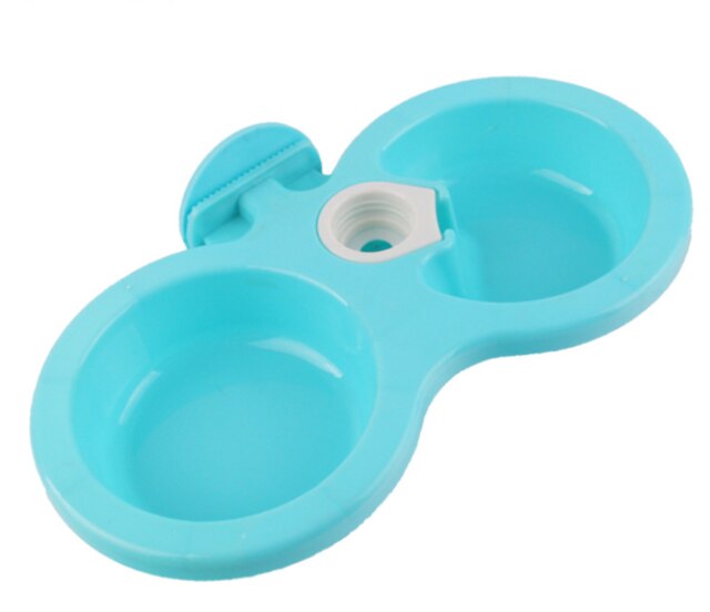 Hangende voerbak voor huisdieren, anti-val- en anti-bijtbak voor honden en katten, anti-val waterbak: B1 / M