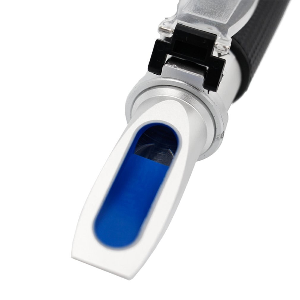 Håndholdt refraktometer hydrometer koncentration spiritus tester 0-80%  alcoh øl væske saccharimeter koncentration meter test