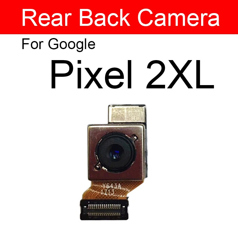 Back Camera Front Camera For Google Pixel 2 2XL 3 3XL 3A XL Rear Camera Flex Cable Ribbon Replacement Parts: Pixel 2XL-back