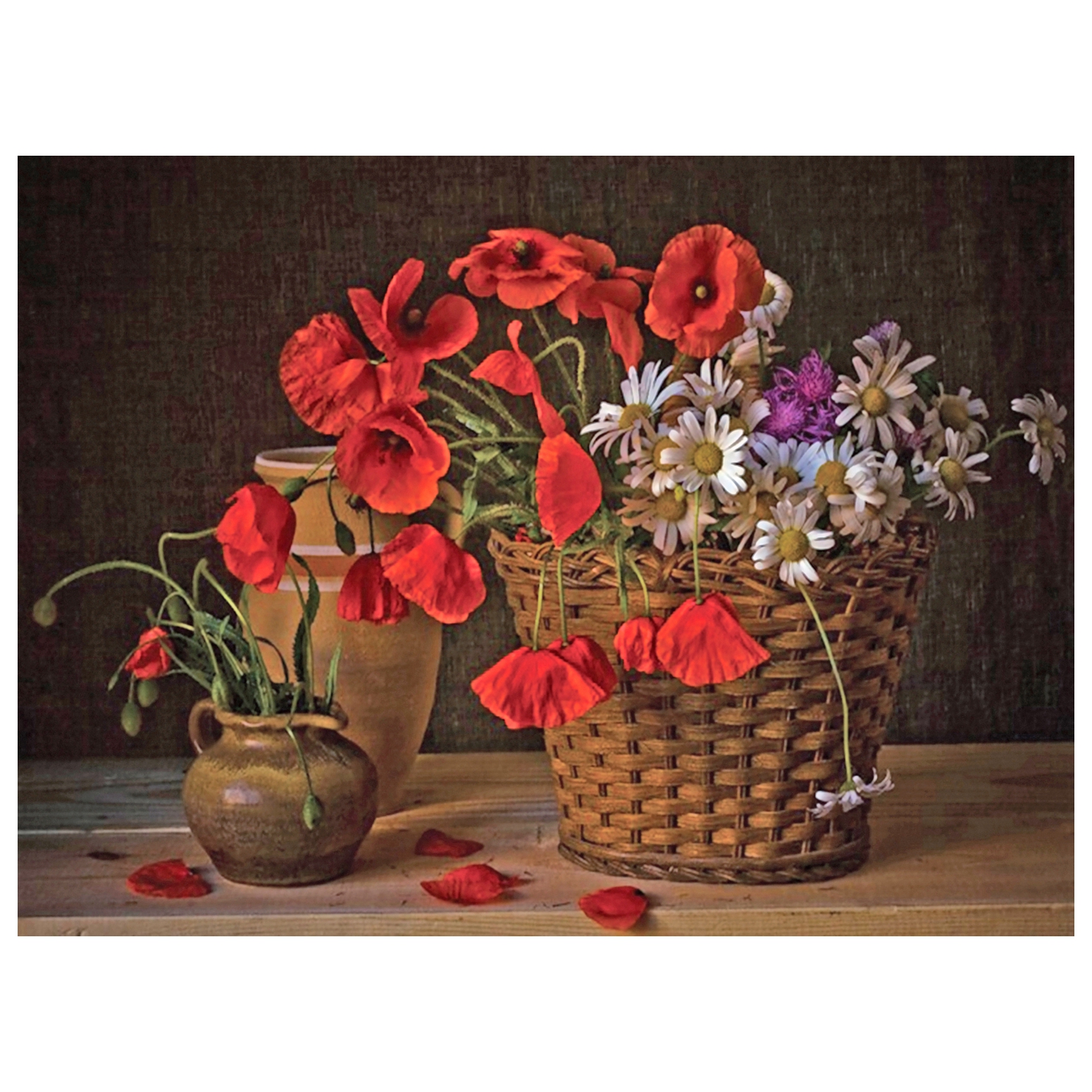 DIY Beaded Embroidery Kit Basket of Flowers Beadwork Beads 5D Partial Beaded Cross Stitch Needlework Hobby &amp; Crafts