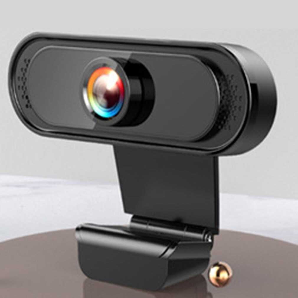 Online Class Hd Video Conference 1080p Built In Noise Reduction Microphone Drive Free Black Computer Camera