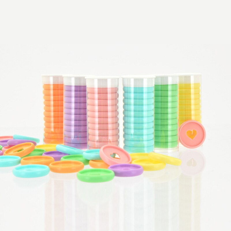 11Pcs 28Mm Hart Bindmiddel Ring Binding Schijven Diy Notebooks Planner Losse Blad Disc Paddestoel Gat Scrapbooking Ring School levert