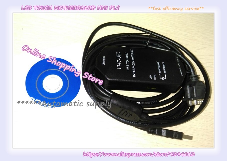 1747-UIC Cavo Utilizzato per SLC PLC Cavo di Scarica USB-1747PIC RS232/DH-485 Nuovo in Scatola in Magazzino