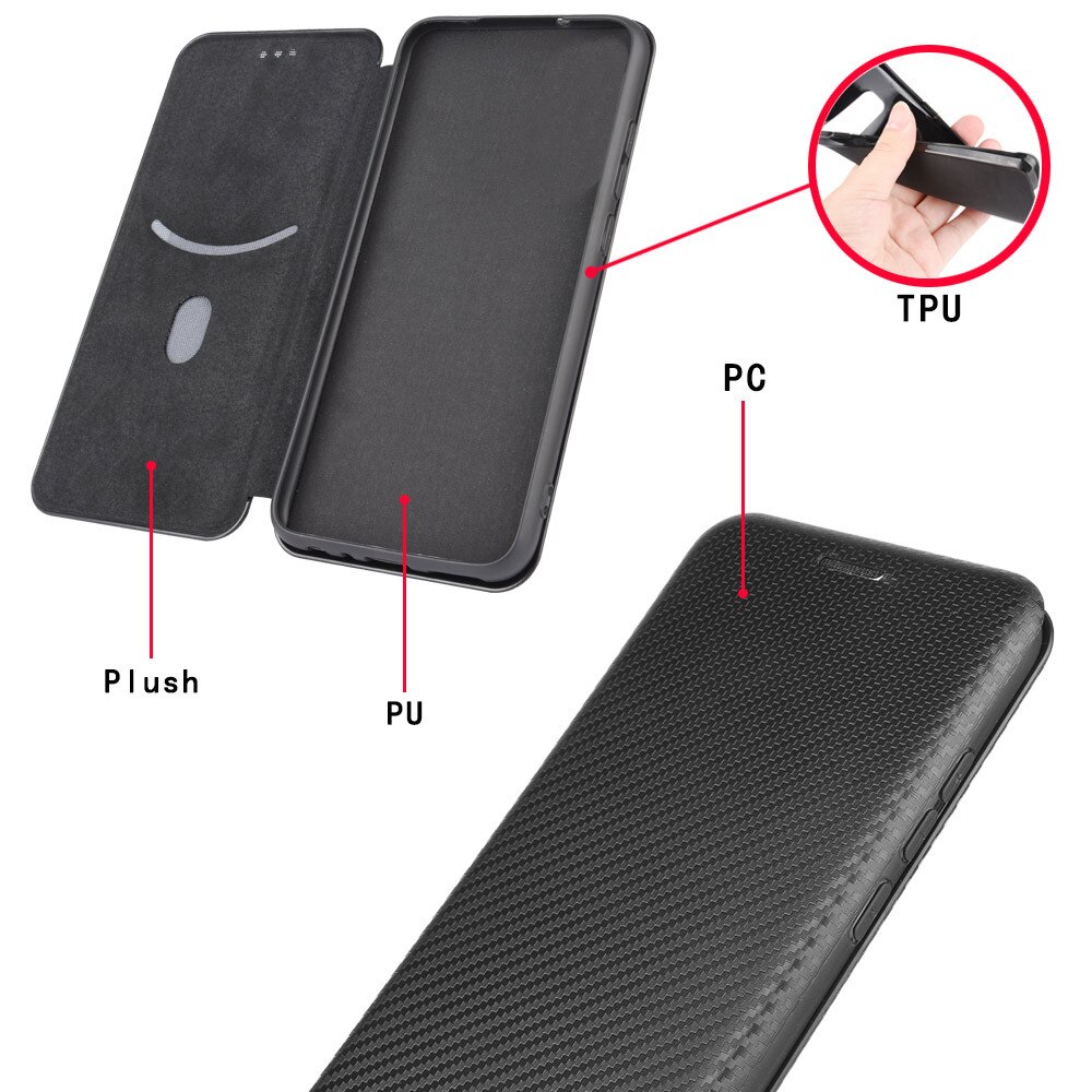 Flip Carbon Shockproof Wallet Magnetische Leather Cover Nokia G21 Case Voor Nokia G21 G 21 Telefoon Tassen