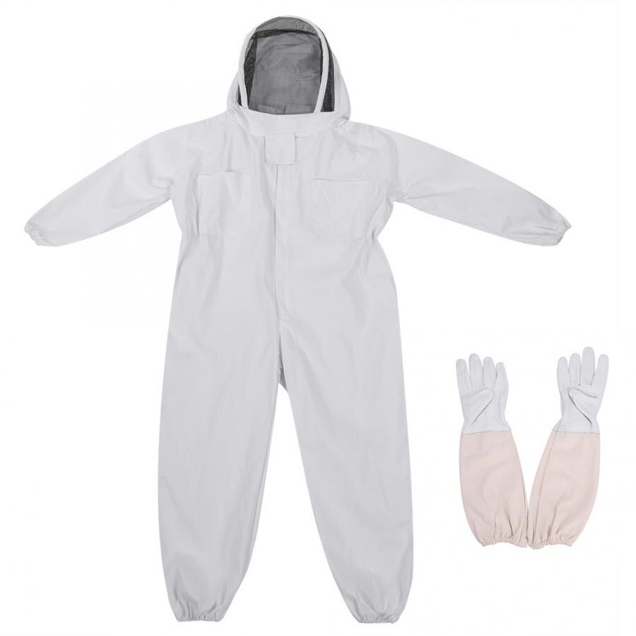 Beekeeping Protective Suit Gloves Beekeeper Protect Equipment Jumpsuit Beekeeping Suit
