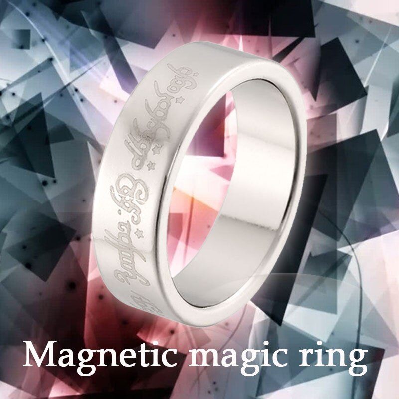 Fantasy Magic Toys 18mm/19mm/20mm/21mm Accessories Magnetic Ring for Magic Tricks