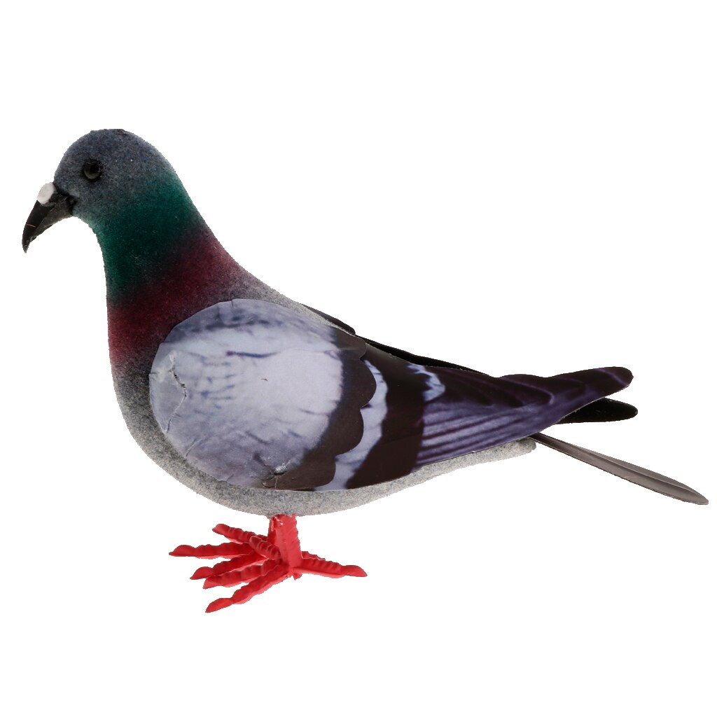 Artificial Foam Multi-color Doves Decorative Ornament Bird Decor Toy