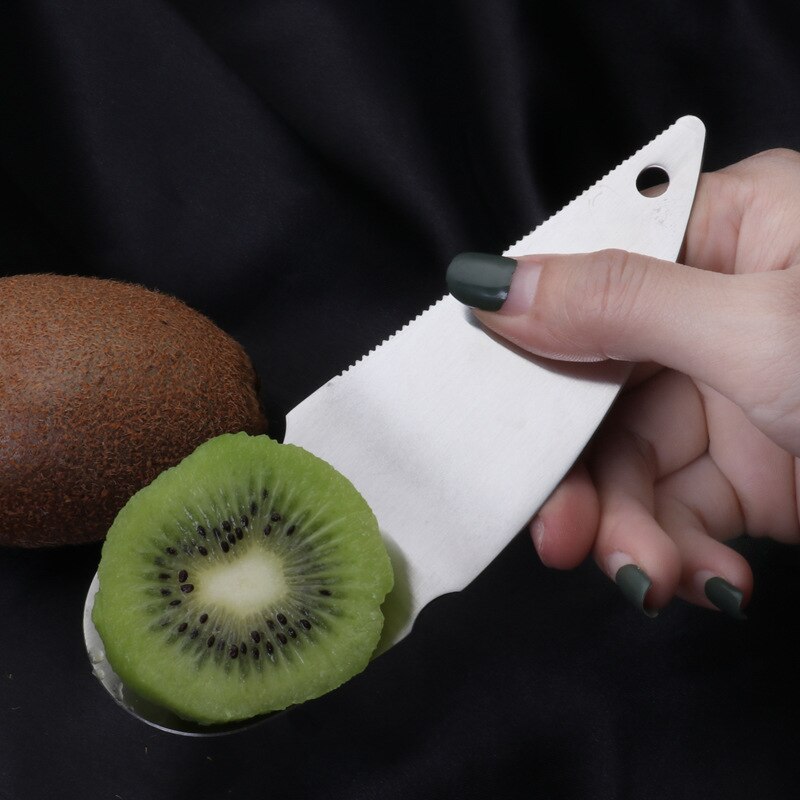 Kiwi Knife 304 Stainless Steel Kiwi Knife Digging Spoon Kiwi Fruit Egg Cutter Digging Fruit Knife Kitchen Fruit Tools