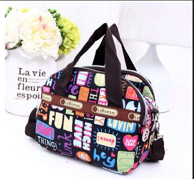 Women Portable Printed Bags Zipper Cosmectic Makup Organizers Stylish Casual