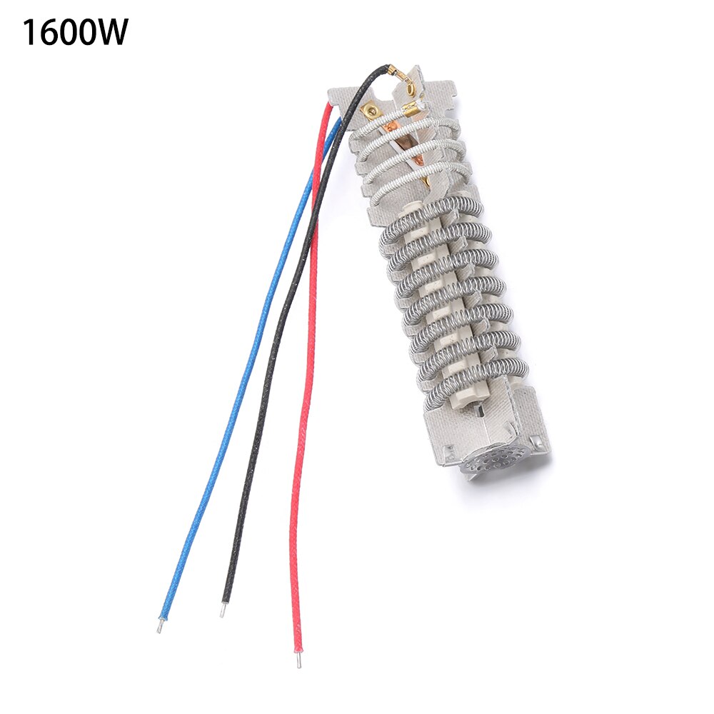 1pc élément chauffant pour pistolet à Air chauffage pour bâtiment sèche-cheveux avec LCD affichage numérique Kit de remplacement de chaleur gaufrage: 1600W