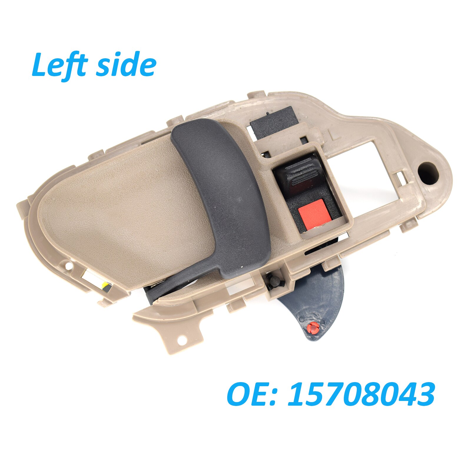 Left Side Interior Inside Door Handle For Chevy Chevrolet GMC Truck Yukon Tahoe Suburban 1995 1996 1997 1998 1999 OE# 15708043