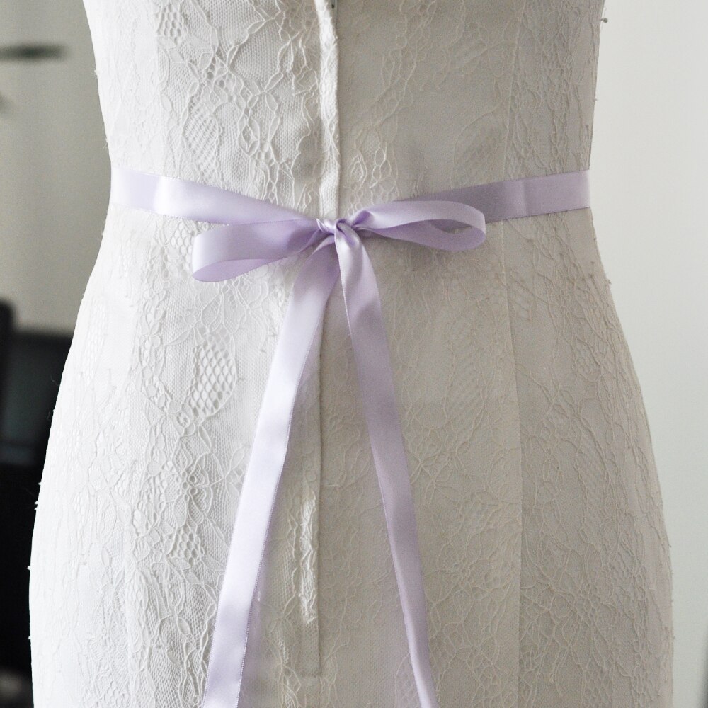 TOPQUEEN S394 Handmade Bridal Belt Wedding Belts Sashes Rhinestone Pearl Beads Belt For Bridal Gowns Belt for Dresses Women: Lavender