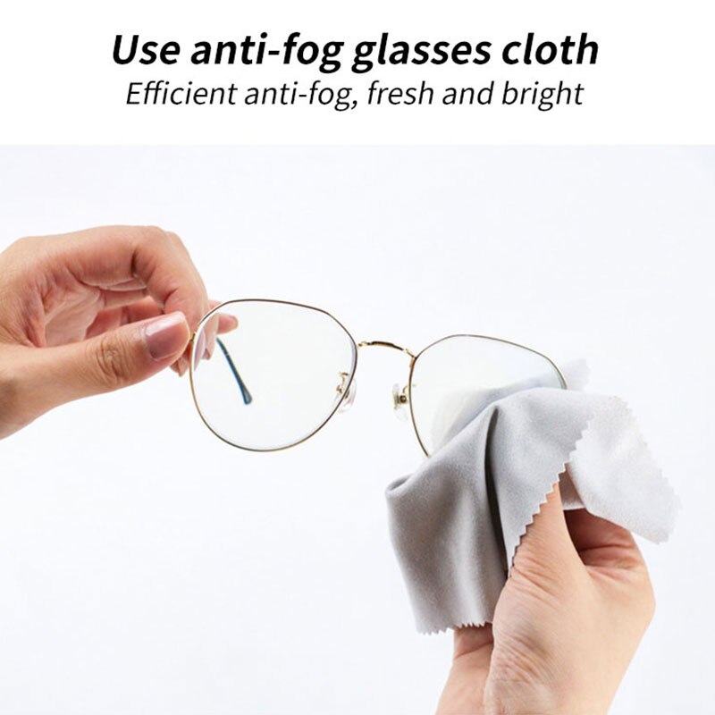 20/50Pcs Herbruikbare Anti-Fog Doekjes Bril Doeken Bevochtigd Antifog Lens Doek Defogger Lenzenvloeistof Veeg voorkomen Beslaan Bril