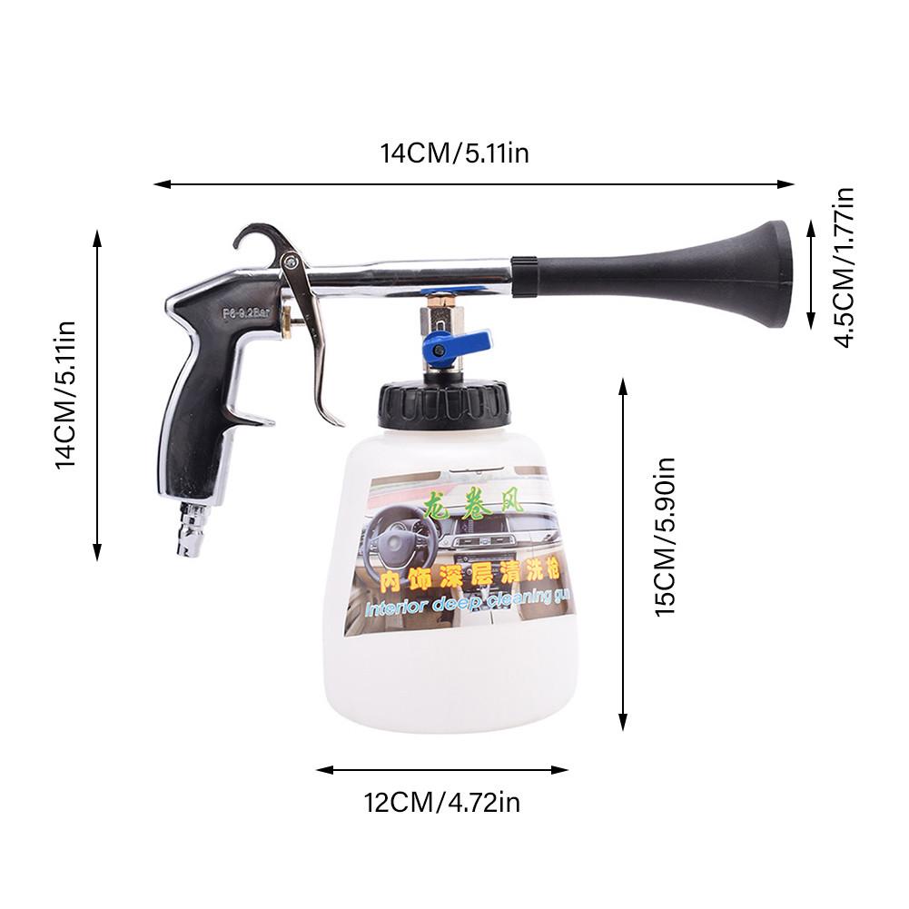 Autoreinigingsset auto-interieurdroger dieptereiniging wassen voor cockpitverzorging auto's luchtbediende wasapparatuur autoreiniging