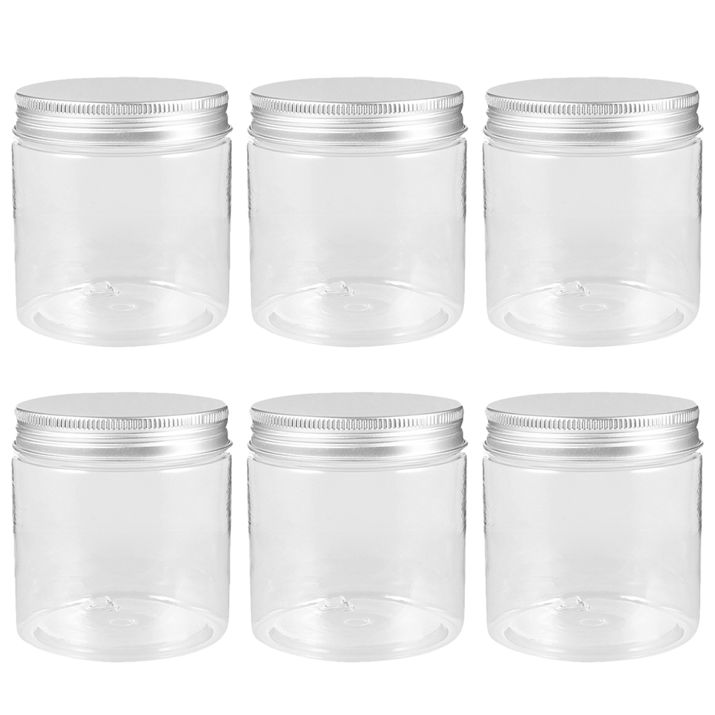 6 Stück Aluminium deckel Einmach gläser Lebensmittel Lagerung Glasbehälter Joghurt Konserven tragbare Deckel Mini Baby behälter Reise flasche Topf