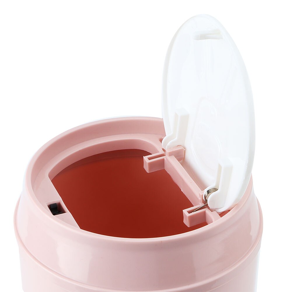 Plastic Kleine Afvalbak Leuke Mini Prullenbak Desktop Trash Mand Tafel Home Office Prullenbak Vuilnisbak Diversen Vat Doos Met deksel