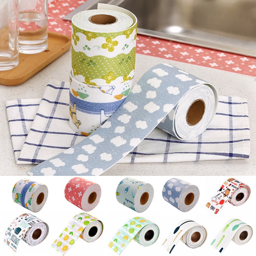 Bathroom Shower Sink Bathtub Seal Tape White Bathroom Kitchen Self-adhesive Waterproof Wall Sticker Cartoon Tape