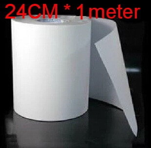 Warmte-overdracht Papier Hotfix Folie Film Fix Rhinestone Mylar plakband 24cm breedte Iron Op PVC plastic
