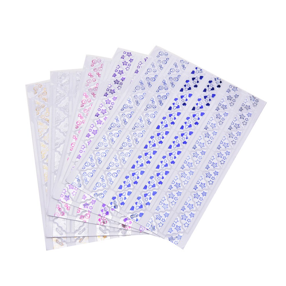 Pegatinas brillantes de PVC para esquinas de fotos, álbumes de burbujas con corazón de estrellas, marco de protección para esquinas, decoración, 10 hojas/780 Uds.