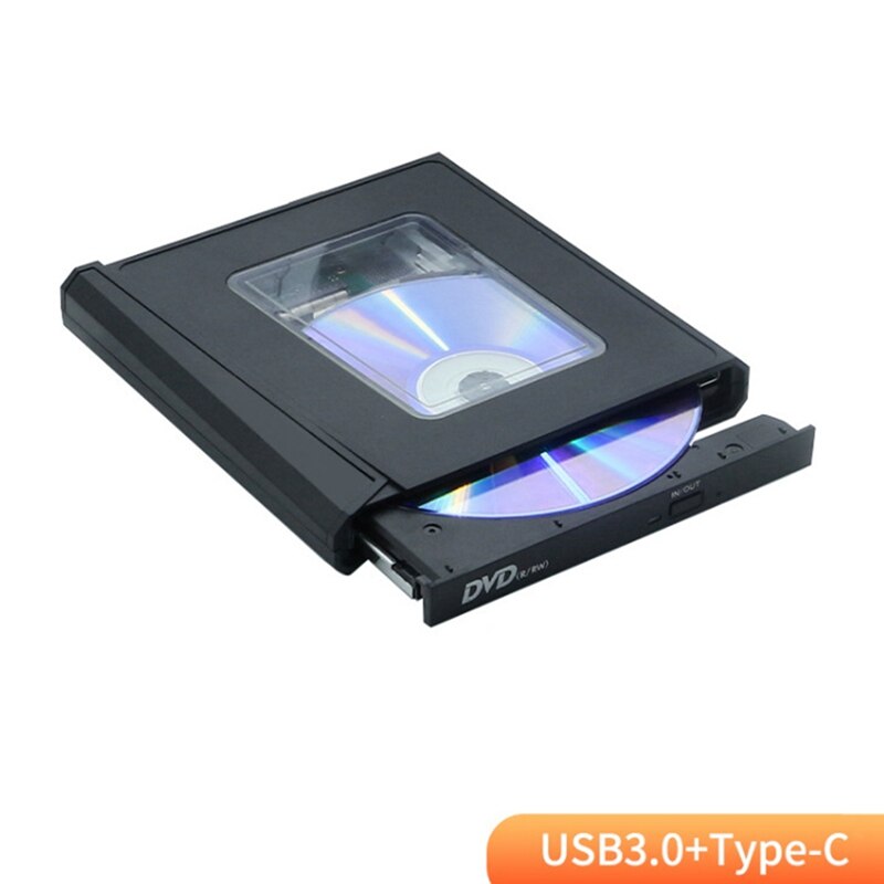 External CD/DVD Drive USB 2.0 CD DVD Burner for Laptops Windows 10/8/7 Linux Operating System for Desktop
