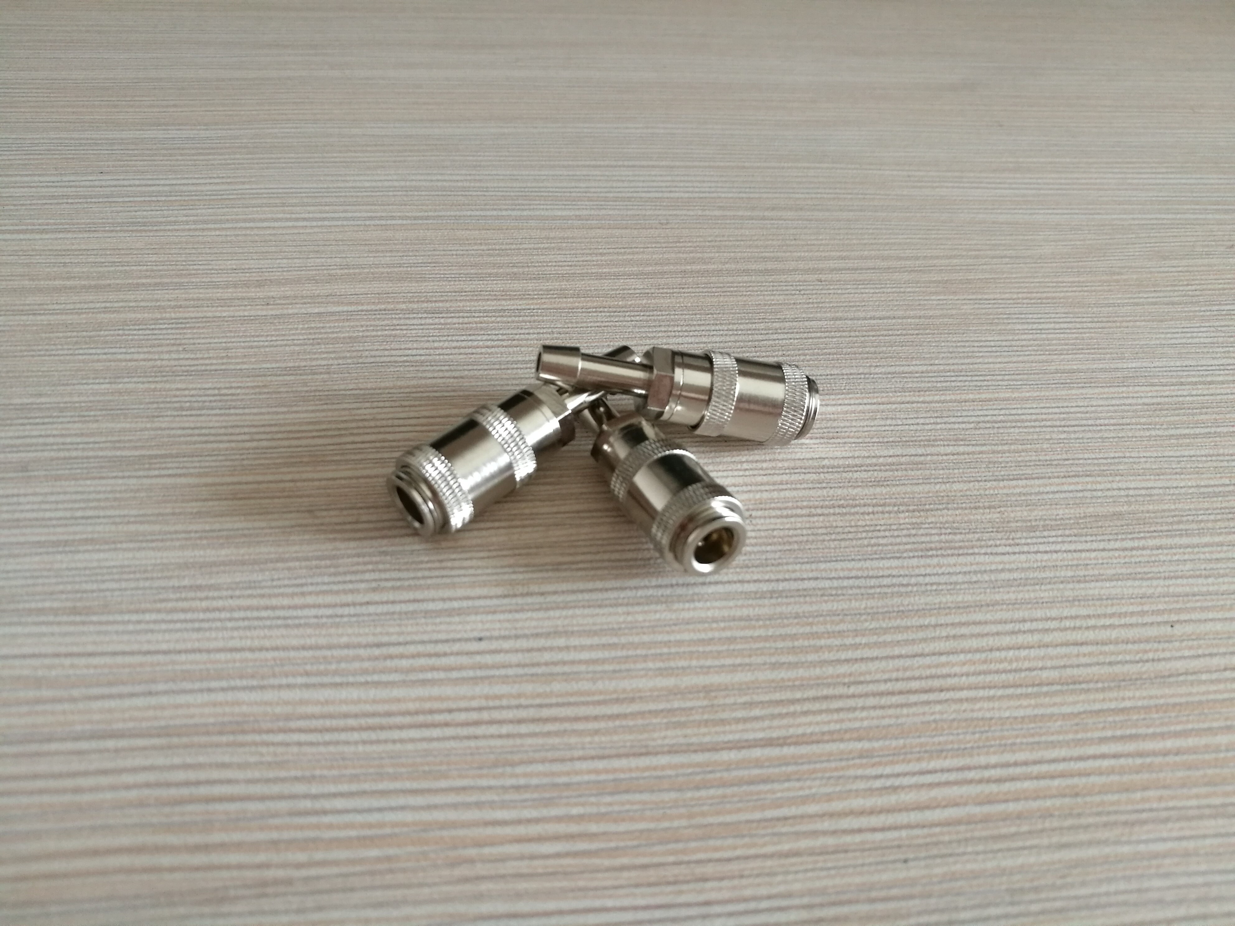 Monitor cuff connector Blood pressure extension tube airway connector Spring head metal connector