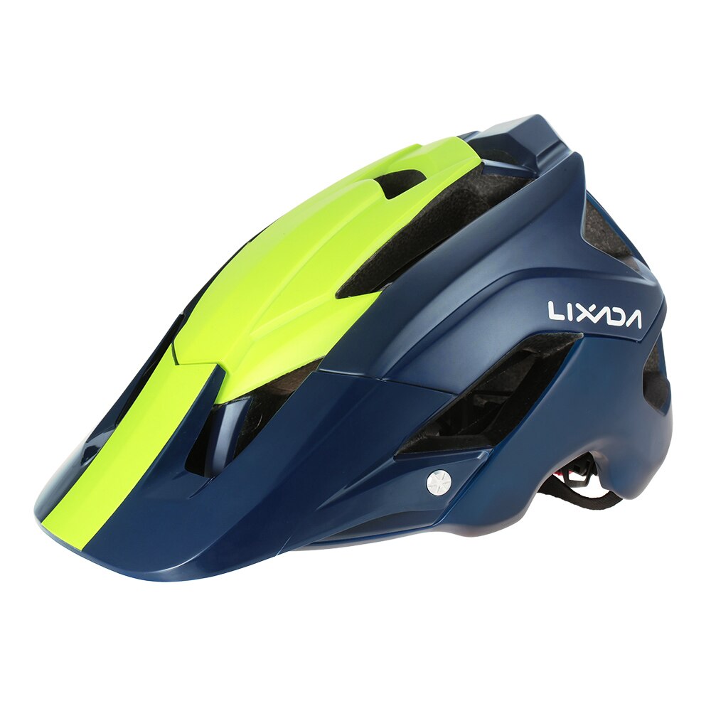 Lixada Ultra-Lichtgewicht Mountain Mtb Fietsen Fiets Helm Sport Veiligheid Beschermende Helm 13 Vents Voor Casco Bicicleta: Blue Yellow